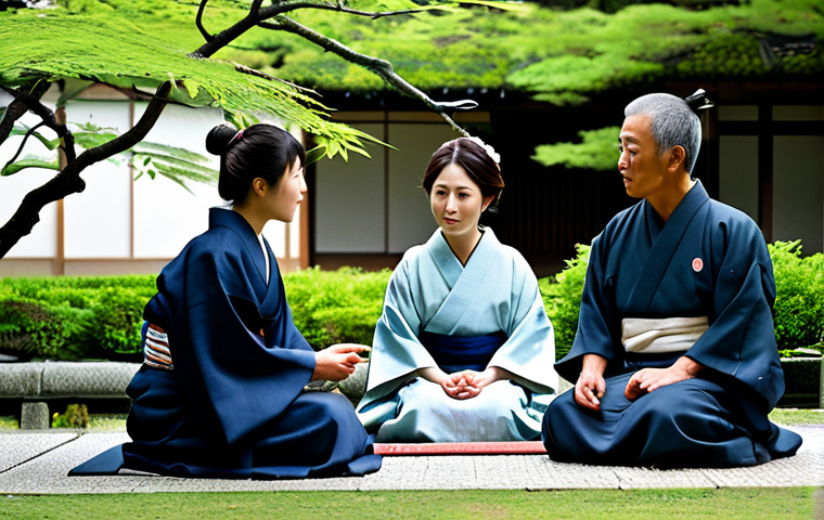 족보와 종친회 - Family History Research**

A fully clothed woman in a modest, professional outfit sits at a wooden d...