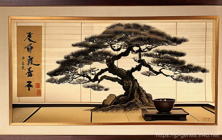 족보 전시회 - Prompt 1: A Journey Through Time with a Family Tree**