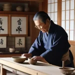 족보의 경제적 가치 - **Prompt 1: Generational Legacy: The Craftsman's Story**
    "A heartwarming scene inside a traditio...