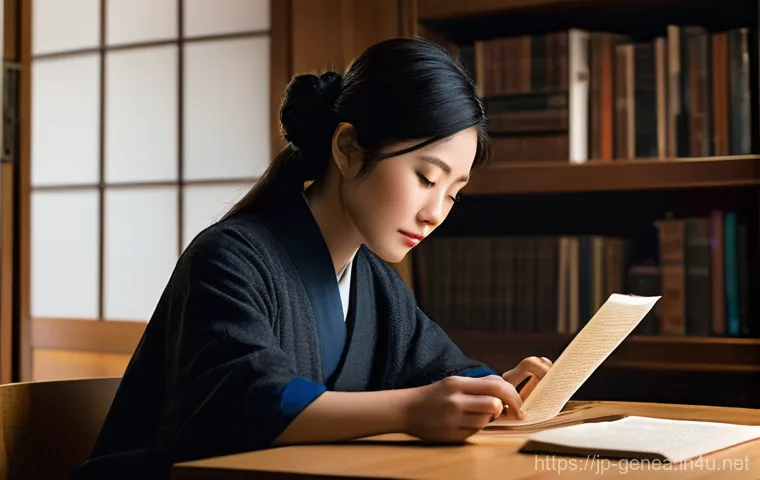 족보의 경제적 가치 - **Prompt 1: Generational Legacy: The Craftsman's Story**
    "A heartwarming scene inside a traditio...